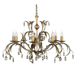 Rippvalgusti Elstead Lighting Lily LL8-ANT-BRZ