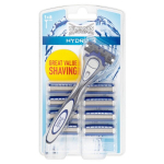 Komplekt Wilkinson Sword Hydro 3 meestele: raseerija + raseerimisterad 8 tk