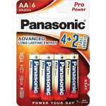 Panasonic patareid LR6PPG/6B (4+2)