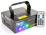 BeamZ Surtur II topeltlaseriga valgusefekt RG Gobo DMX IRC 3W sinine LED