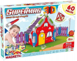 Magnetiline konstruktor Supermag 3D Namelis 0616, 60-osaline