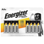 Energizer leelispatareid AA Alkaline Power (8 tk)