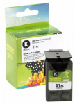 Mitte originaalne Static Control HP 21XL (C9351CE), must kassett