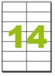Kleeplint 14, 105 x 42,3 mm