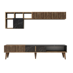 Elutoam&ouml;&ouml;bli komplekt Kalune Design 845(XLI), pruun