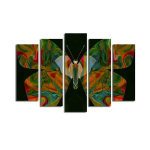 Viieosaline reproduktsioon Liblikas