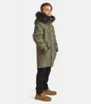 Huppa Poiste talveparka DAVID, dark green