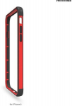Tagakaaned Hoco    Apple    iPhone 6 Coupe Series Double-Color Bracket bumper    Red