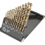 Metallipuuri kompl. HSS-Co 13-osaline - 1.5, 2, 2.5, 3, 3.2, 3.5, 4, 4.5, 4.8, 5, 5.5, 6 ja 6.5 mm