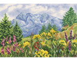 Ristpistes tikkimiskomplekt "Lagendik metsas", 39 x 28, RTO