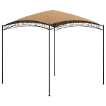 vidaXL lehtla 3 x 3 x 2,65 m, hallikaspruun, 180 g/m&sup2;