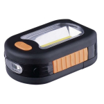 LED taskulamp, Cob, magnetiga ja konksuga, 200lm, 3 x AAA, 34 x 61 x 92mm
