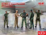 Kokkupandav liimitav mudel ICM 48087 US Pilots & Ground Personnel (Vietnam War) (5 kujukest) 1/48