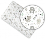 Voodilina kummiga puuvill My Baby,140x70