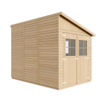 Puidust aiamaja Timbela M339A + p&otilde;rand