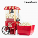 Popkornimasin - InnovaGoods - Vintage - 1200 W - Punane - 39 cm k&otilde;rgus