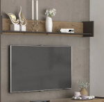 Seinariiul Forte Flash, pruun/hall