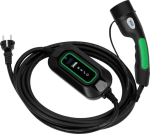 Wave elektriautode laadimisjaam EV 1-faasiline, 3,7 kW, 1 x 16 A, T&uuml;&uuml;p2, 5 m, must