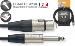 Stagg NMC1XPR, XLR/Aux 6.35 mm, 1 m