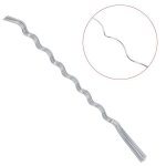Taimetugi, spiraalikujulised, 50 tk., 170 cm, tsingitud terasest