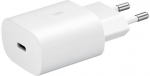 Kiiruslaadija - 25W - SAMSUNG - USB Type C port (ilma kaablita) - Valge