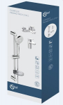 Vannisegisti Ideal Standard Ceraflex 3 in 1 du&scaron;ikomplektiga BD001AA