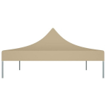 vidaXL peotelgi katus 431 x 291 x 100 cm, beež, 270 g/m&sup2;