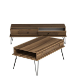 Elutoa m&ouml;&ouml;blikomplekt Kalune Design 845(VI), tumepruun