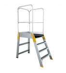 Alumiiniumredel, 4 astet