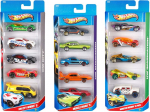 Mudelautode komplekt Hot Wheels 1806, 5 tk