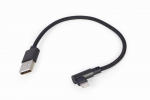 Kaabel Gembird USB 2.0-Micro-USB B / Lightning CC-USB2-AMLML, 0,2 m