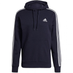 Meeste spordi dressipluus Adidas Essentials Pusa kapuutsiga M GK9073 3 triibuga, sinine