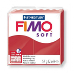 Pol&uuml;meersavi Soft 56g j&otilde;ulupunane, Fimo EOL