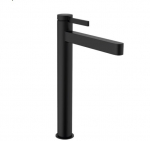 Valamusegisti push-open valamu p&otilde;hjaklapiga Hansgrohe Finoris 260, must