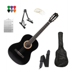 Klassikalise kitarri komplekt Alamo CL-60, must