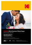 Kodak Ultra Premium fotopaber 9891261, A4, 280g/m&sup2;, 25 lehte