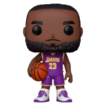 POP! Figuur NBA Lakers LeBron James Purple Jersey 25cm