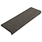 vidaXL isekleepuv trepivaip, sisal, 15 tk, 65x25 cm, antratsiit