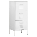 vidaXL hoiukapp, valge, 42,5 x 35 x 101,5 cm, teras, Balta
