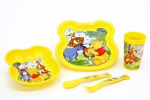 S&ouml;&ouml;gin&otilde;ude komplekt Disney Winnie Pooh, 5-osaline