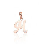 Punasest kullast ripats "M IV" DS01K411