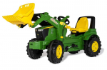 RollyFarmtrac John Deere 7310R pedaaltraktor eesmise k&uuml;naga