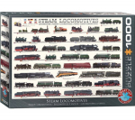 Pusle Eurographics, 6000-0090, Steam Locomotives, 1000 tk