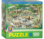 Pusle Eurographics, 6100-0098, Dinosaurs, 100 tk