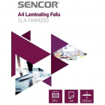 Lamineeriv kile sencor A4 250mic 25PPP