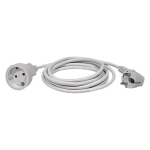 Pikendusjuhe 1 pistikupesa 10m, 3 x 1,5 mm&sup2; valge Emos