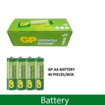 R6 GP Aku Greencell 1,5V AA MN1500 S4 40tk.