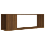 vidaXL telerikapp, pruun tamm, 100 x 24 x 32 cm, tehispuit