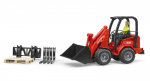 Bruder Sch&auml;ffer Compact loader 2034 figuuriga