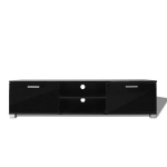 TV-laud, 140x40,3x34,7 cm, must